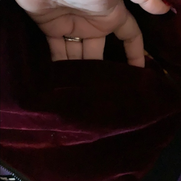 BCBG like new zippered velvet jacket - Picture 3 of 5